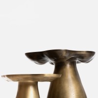 <a href="https://www.galeriegosserez.com/artistes/donnersberg-emma.html">Emma Donnersberg</a> - Mushrooms - Bronze Full Gold